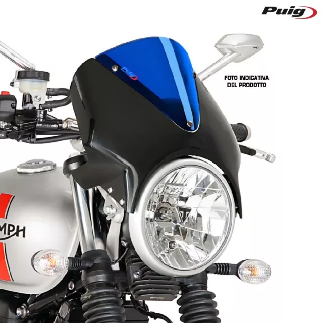 PUIG 003NA CUPOLINO VISION NERO-BLU per Honda 600 CBF 2004-2007