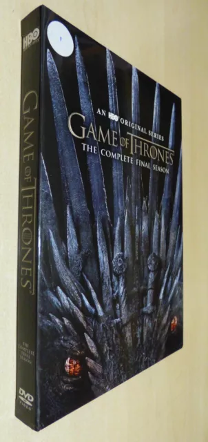 Game Of Thrones Final Season – DVD.