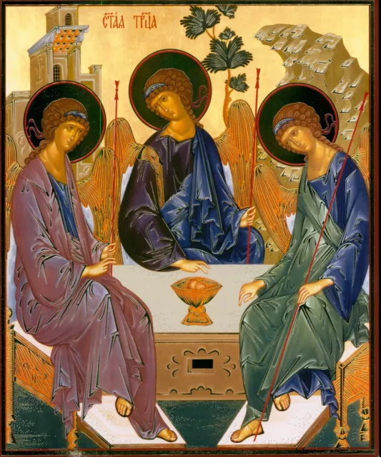 Icon Holy Trinity  святая троица икона