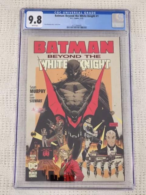 Batman Beyond The White Knight #1 2022 DC Comics 1st Print CGC 9.8 Key!