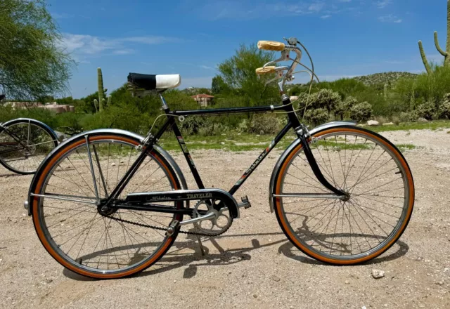 SCHWINN 1975 TRAVELER Vintage Men s Bicycle 27 10 Speed 179.00 PicClick