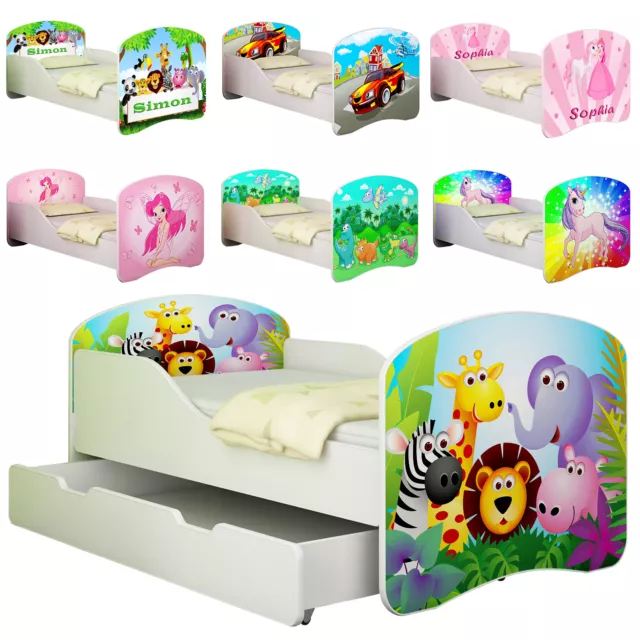 Lit enfant Bébé 140 x 70 & 160 x 80 + MATELAS + LIVRAISON GRATUITE