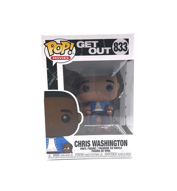 Funko Pop! Movies Get Out Chris Washington (Hypnosis) #833 - New in Original Box