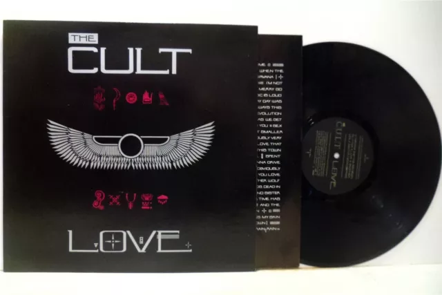 THE CULT love (1st uk press) LP EX/EX, BEGA 65, vinyl, album, gatefold, & inner