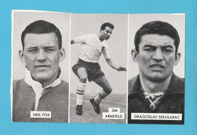 Football - D.c. Thomson -  Cup - Tie  Stars  Of  All  Nations  Card  (E) -  1962