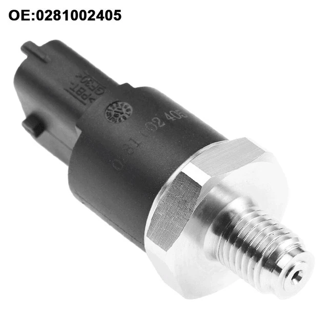 Capteur Pression Carburant Bosch 0281002405 - Pour BMW Série 3/5/7/X5, Moteurs 2.5/3.0D - Compatible Multiple
