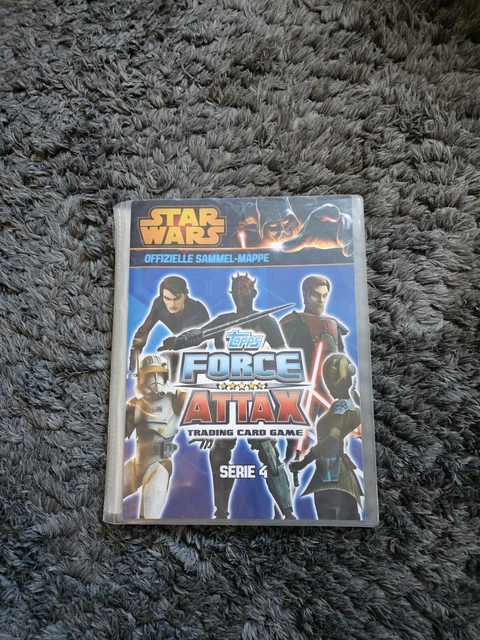 Star Wars Karten Serie 4 Limitierte Auflagen STAR WARS FORCE Attax Serie 4 Karten Sammelmappe Inkl Limitierten 101