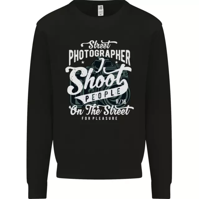 Street Photographer Photography Funny Mens Sweatshirt Jumper