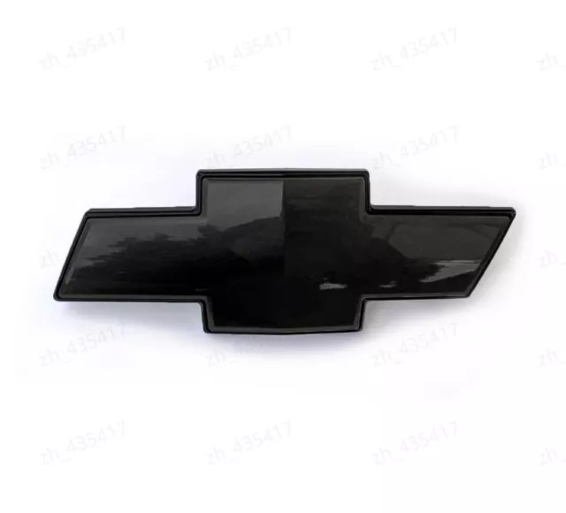 NEW Black 07-14 Avalanche Suburban Tahoe Front Grille Bowtie Emblem 22830014 OEM 2