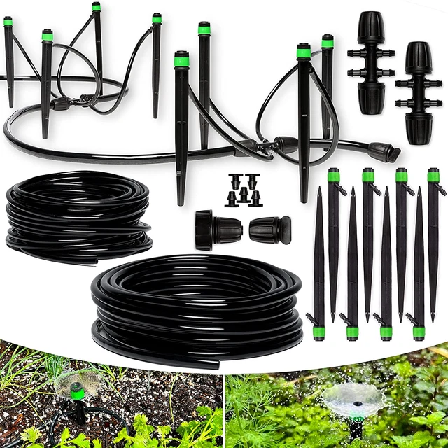 CARPATHEN Irrigation System - Adjustable Premium Drip Irrigation for Small Garde