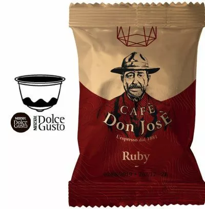 300 Caffe Capsule e Cialde Cafè Don Josè Compatibili Nescafè Dolce Gusto Ruby