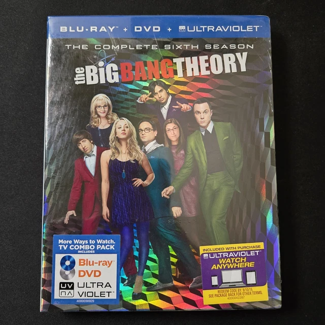 BIG BANG THEORY The Complete Sixth Season (Blu-ray Disc, 2013) NEW ...
