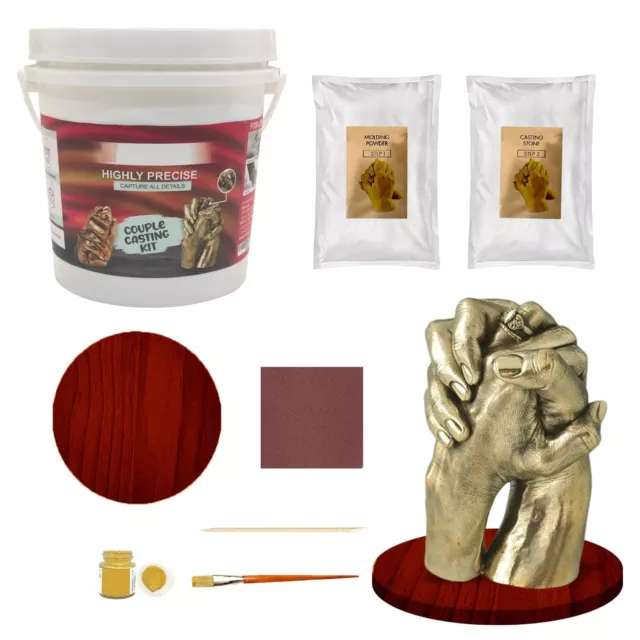Alginate Molding Powder for Hand Casting Kit & Multi-use Projects