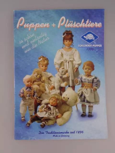 Schildkröt Puppen + Plüschtiere Katalog 1999 (6648)