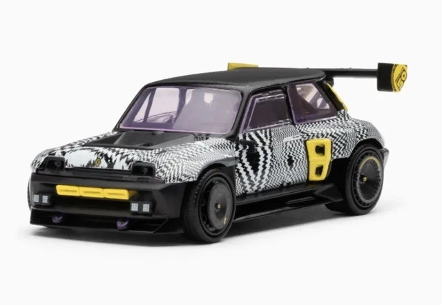 Modellino Renault 11 Turbo 5 Porte 1988 In Scala 1/43 - Colore Grigio Metallo, Marca Odeon Odeon 1/43 Auto D'epoca