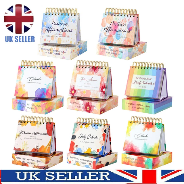 2024 MOTIVATIONAL DESK Calendar 2024 Mini Calendar RY £14.20 PicClick UK