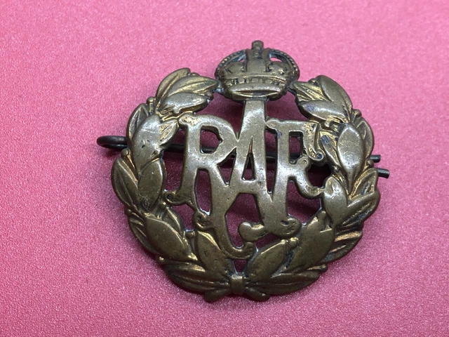 ORIGINAL WW2 BRITISH RAF Royal Air Force Cap Badge £8.00 - PicClick UK