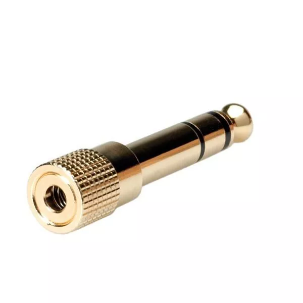 Roline 11.09.4211 Gold Stereo Adapter 6.35 Mm