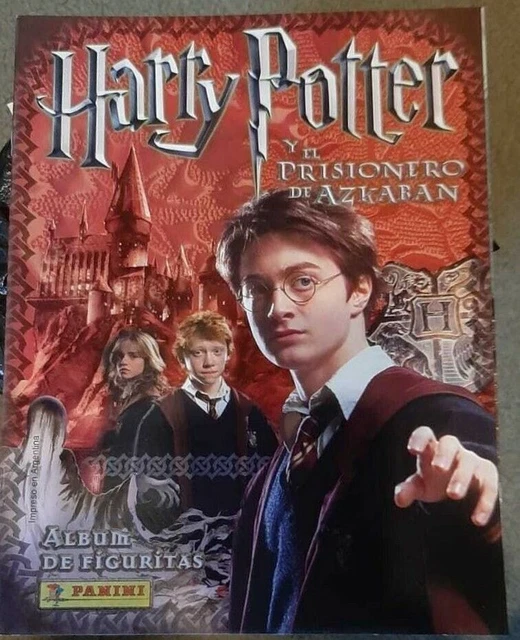 lot 5 album vide Harry Potter prisionero de Azkaban d'Argentine