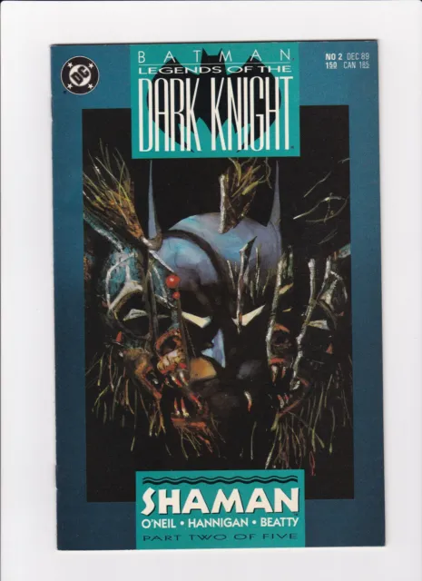 Batman Legends of the Dark Knight #2 DC Comics December 1989 2 of 5