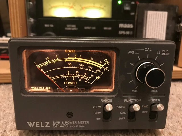 WELZ SWR/POWER 計 SP-420
