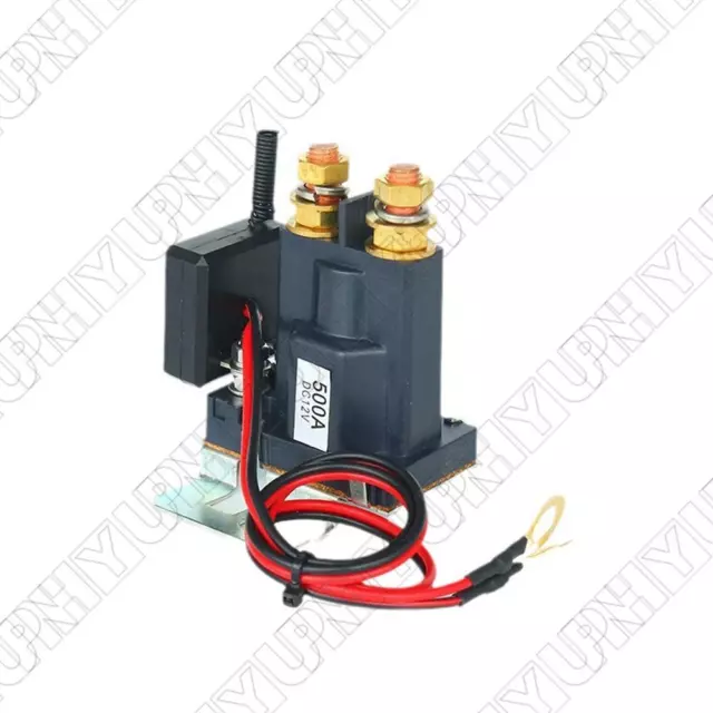 Interrupteur déconnexion batterie Voiture 12V DC 500A avec Télécommande Sans Fil 3