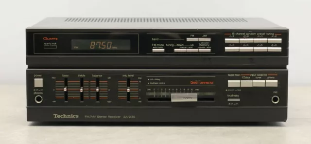 Technics SA-X30  FM/AM Stereo Receiver Made in Japan