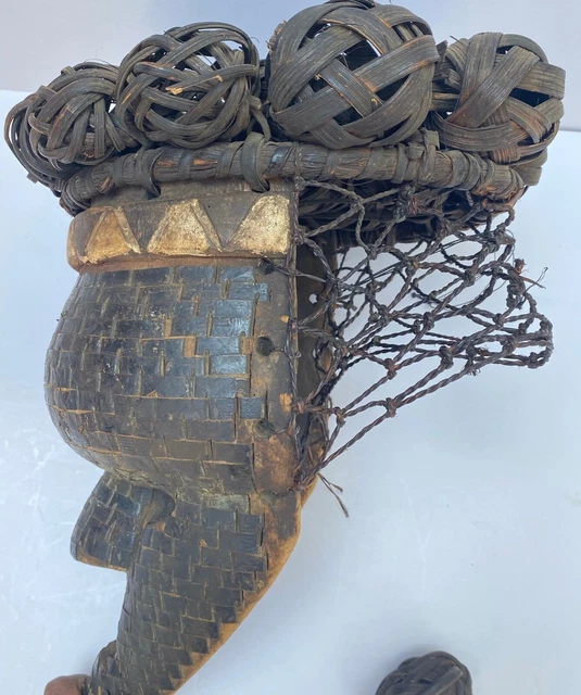 Salampasu Mukinka Mask Democratic Republic of Congo African Tribal Mask 9