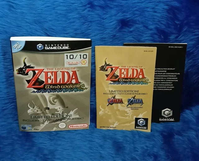 Video Game Inlay THE LEGEND OF Zelda The Windwaker **OFFICIAL ARTWORK/INLAY & MANUAL ...