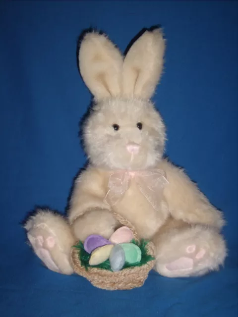 First and Main Hippity Plush Rabbit E1335  Easter Bunny Springtime