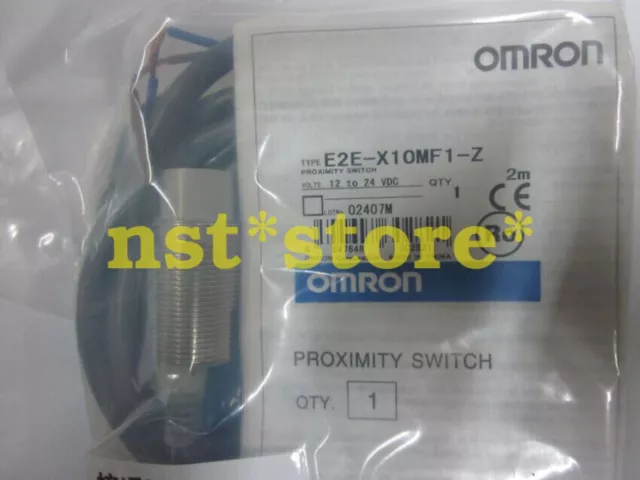 1 pz interruttore di prossimità Omron E2E-X10MF1-Z 12-24VDC 2 M nuovo