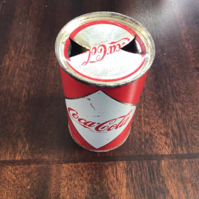 Coca Cola 12oz Canadian Flat Top Can