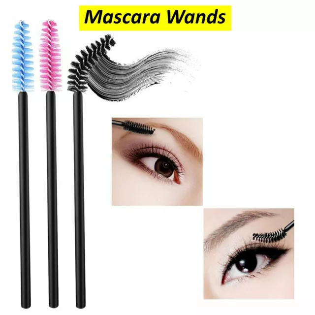 Disposable Mascara Wands Eyelash Brushes Applicator Lash Extension Lip Eye Swab 2