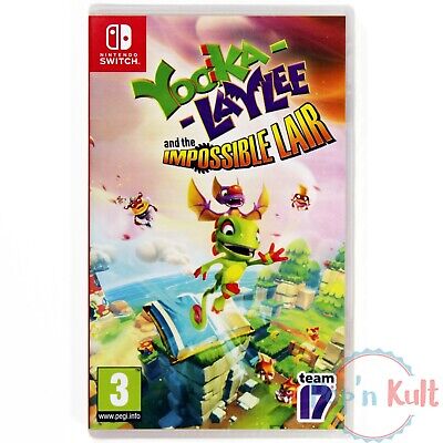 Jeu Yooka-Laylee and the Impossible Lair [VF] Nintendo Switch NEUF sous Blister