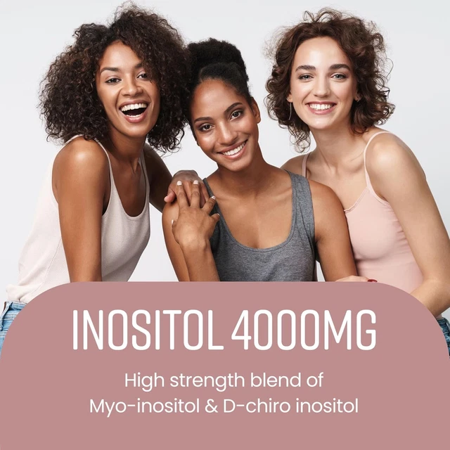 MYO-INOSITOL & D-CHIRO-INOSITOL 4000Mg | 120 Chewable Tablets £22.27 ...
