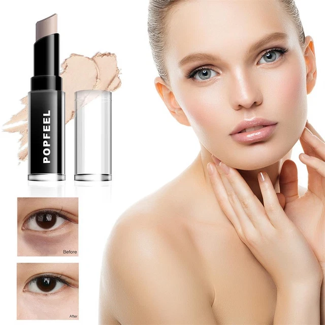 Corrector facial de alta definición impermeable con mezcla de crema de cobertura completa