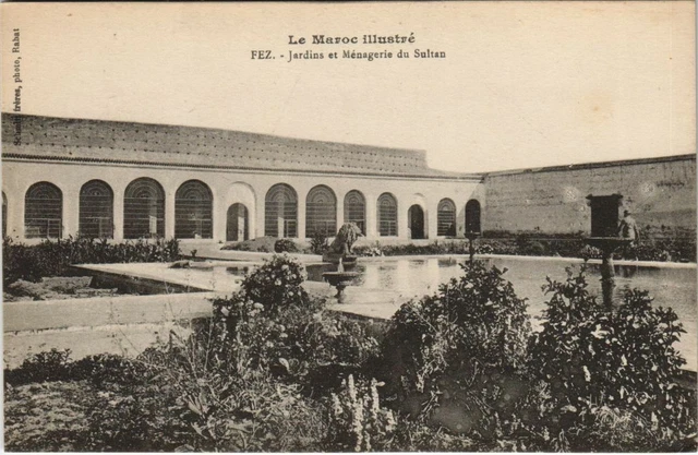 CPA AK FEZ Jardins et Ménageri du Sultan MAROC (23414)