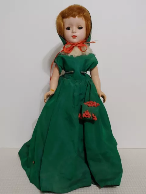 TLC 1950's American Character SWEET SUE Hard Plastic Doll 15" Walker Sleep Eyes