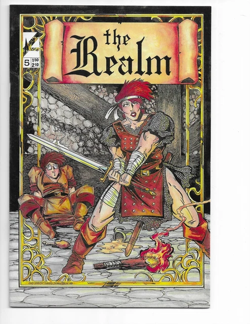 The Realm #5 1st Deadworld Comic Book Guy Davis Arrow Comics J&R