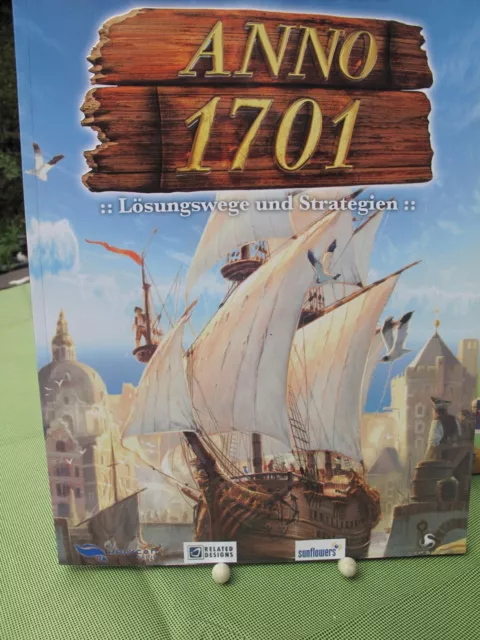 Anno 1701 - Das offizielle Strategiebuch, Lösungswege und Strategien, neuwertig