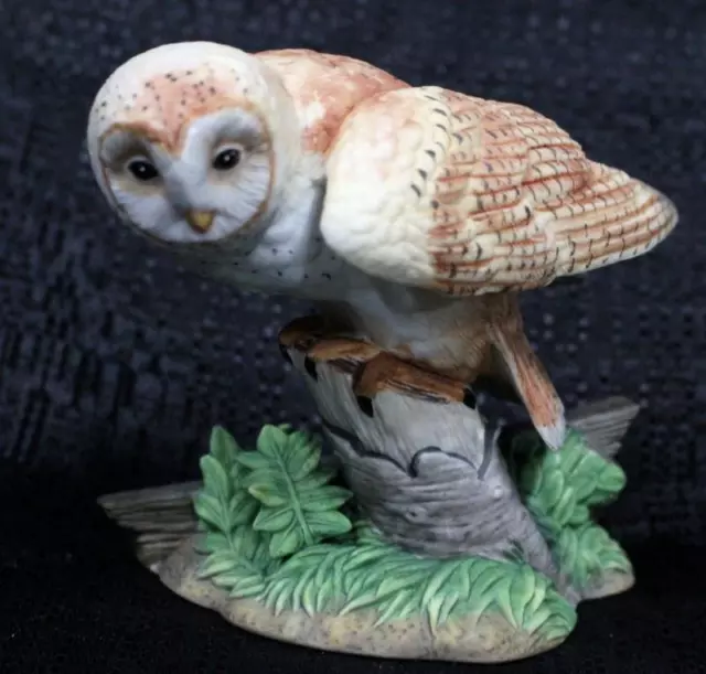 Lenox Garden Birds American Barn Owl Bird Figurine No Box No Certificate