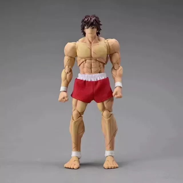 New15CM Anime Baki The Grappler Hanma Baki Action Figure Statue Toy Model  NO BOX