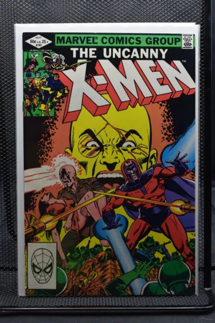 Uncanny X-Men #161 Marvel 1982 Chris Claremont Origin of Magneto Strucker 8.5