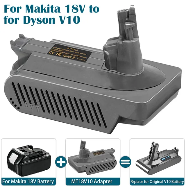 Dyson V10 Battery Adapter Makita 
