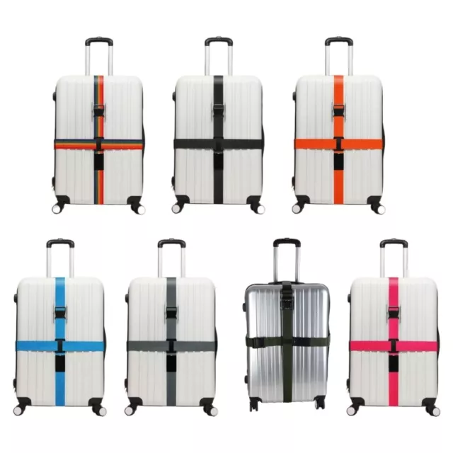 Luggage Suitcase Strap Sturdy Baggage Strap Belts Adjustable Suitcase Belt