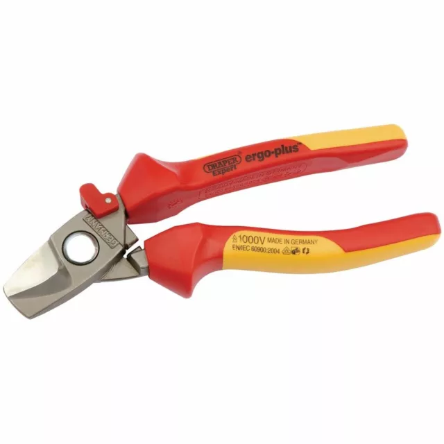 Draper Ergo Plus® Fully Insulated Cable Cutter, 220mm