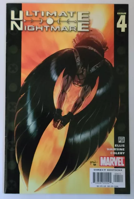 Ultimate Nightmare #4 (Marvel 2005 Series) Nos Est~9.4+ Nm Grade, Warren Ellis!!