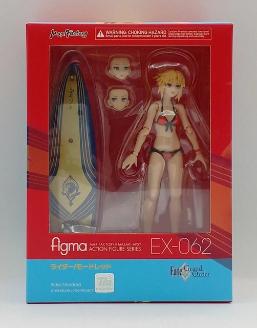 Nanoha Film Beeldje FIGURA DE FÁBRICA Figma EX-062 Rider Mordred Fate/Grand Order Max Anime Anime Collectible
