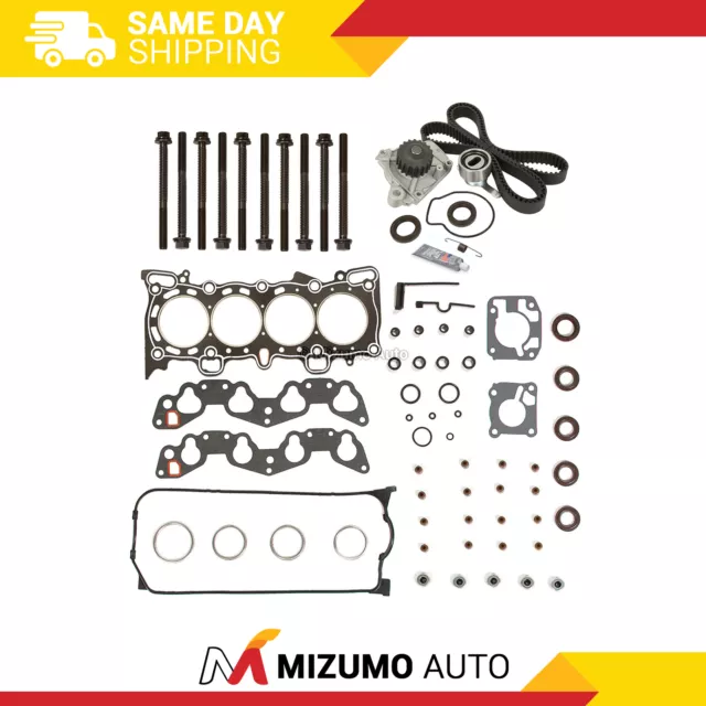 Head Gasket Set Timing Belt Kit Fit 92-95 Honda Civic VTEC 1.6 D16Z6