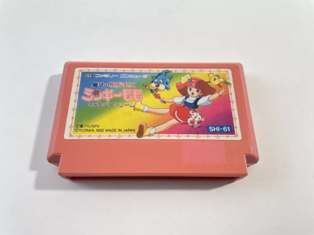 Famicom Minky Momo Magical Princess JAP Très Bon état